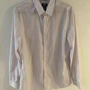 H&M Men’s Dress shirt Size L. (Worn twice)